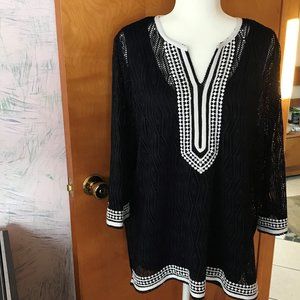 Alfred Dunner Woman's Long Top